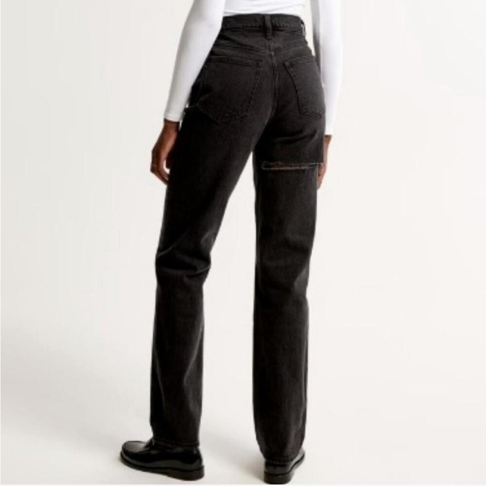 90s Straight Ultra High Rise Denim Jeans from Abercrombie & Fitch.